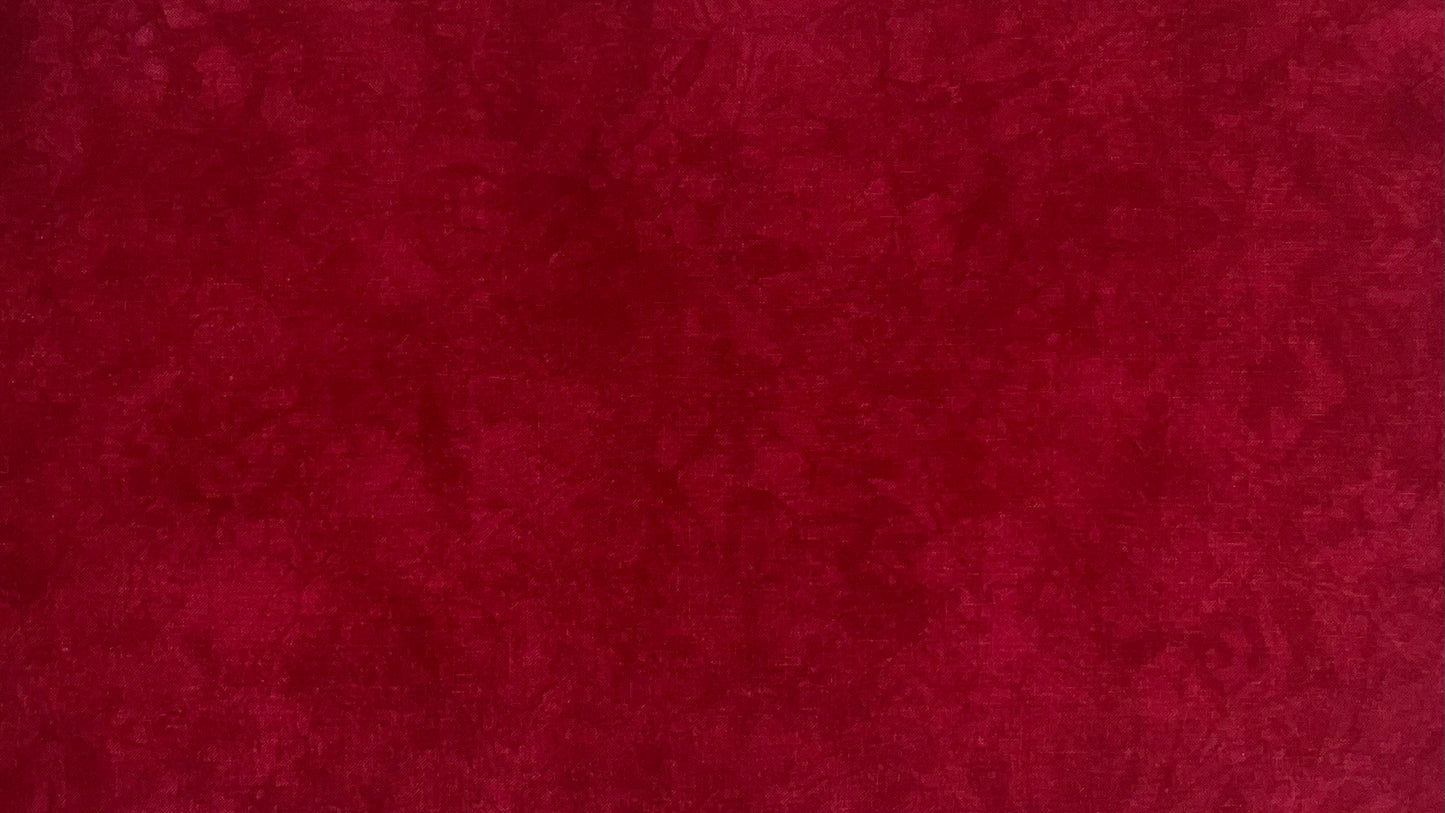 32ct linen misfit - Fat Quarter - Reds