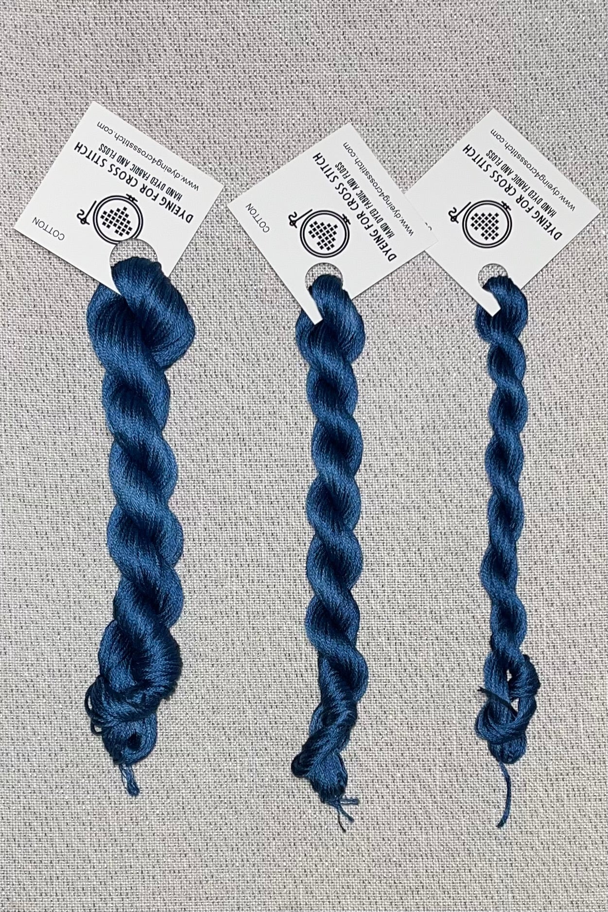 Cotton hand dyed floss - Frank