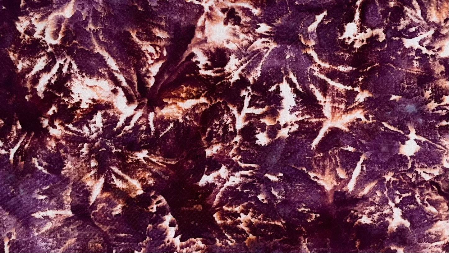 28ct linen - Fat Quarter - Ice Dye 14