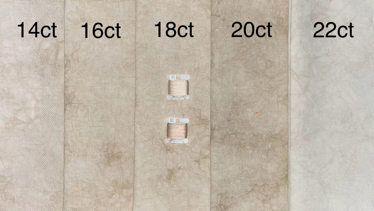 14ct aida - 18x29 - January 2024 FOTM