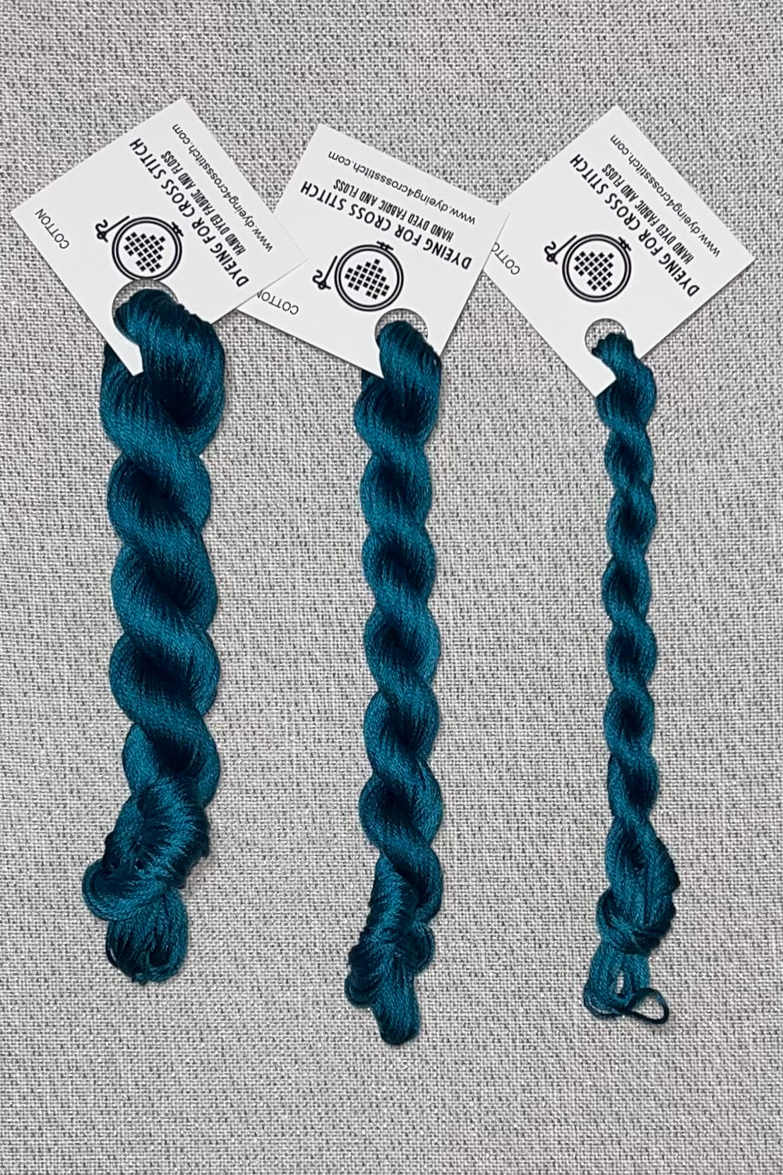 Cotton hand dyed floss - Meridian