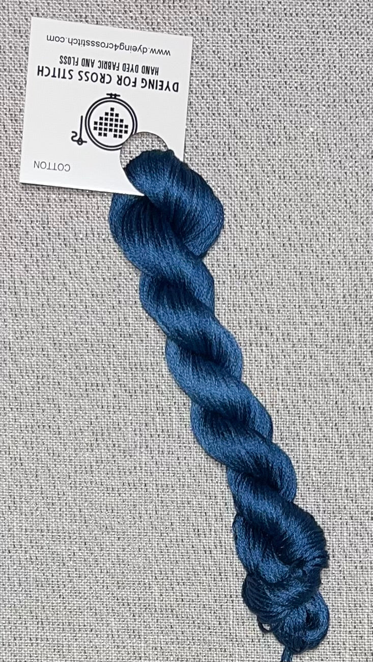 Cotton hand dyed floss - Frank