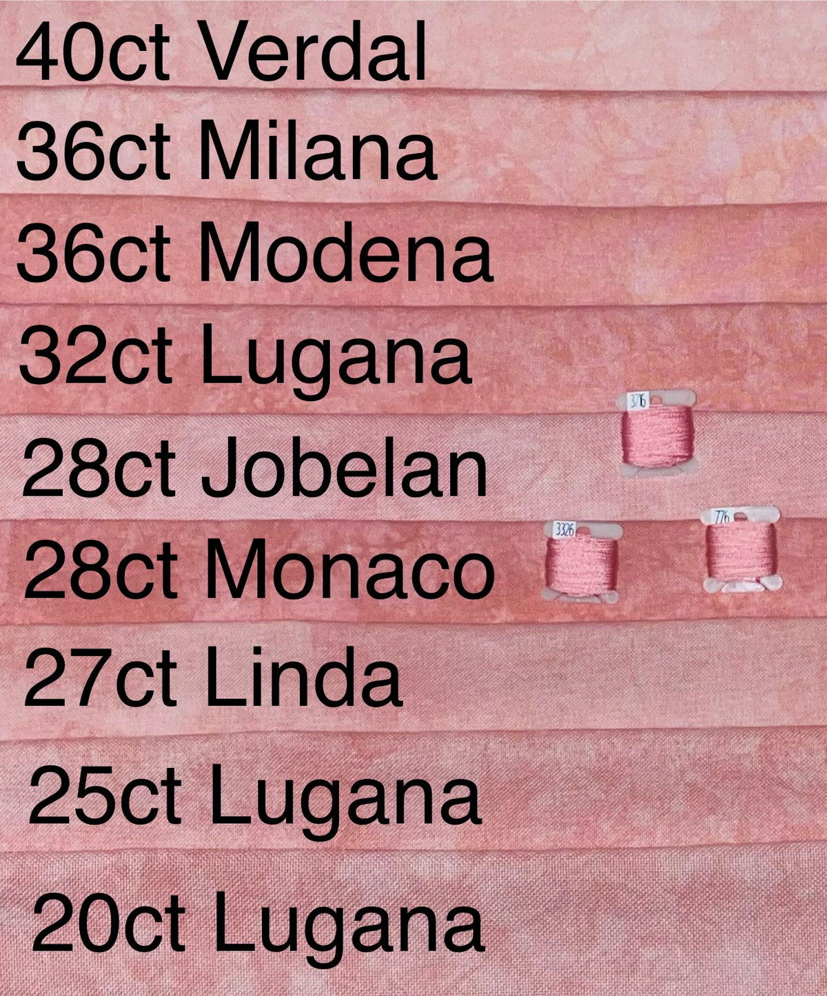 20ct Zweigart Lugana - Fat Quarter - October 2026 FOTM