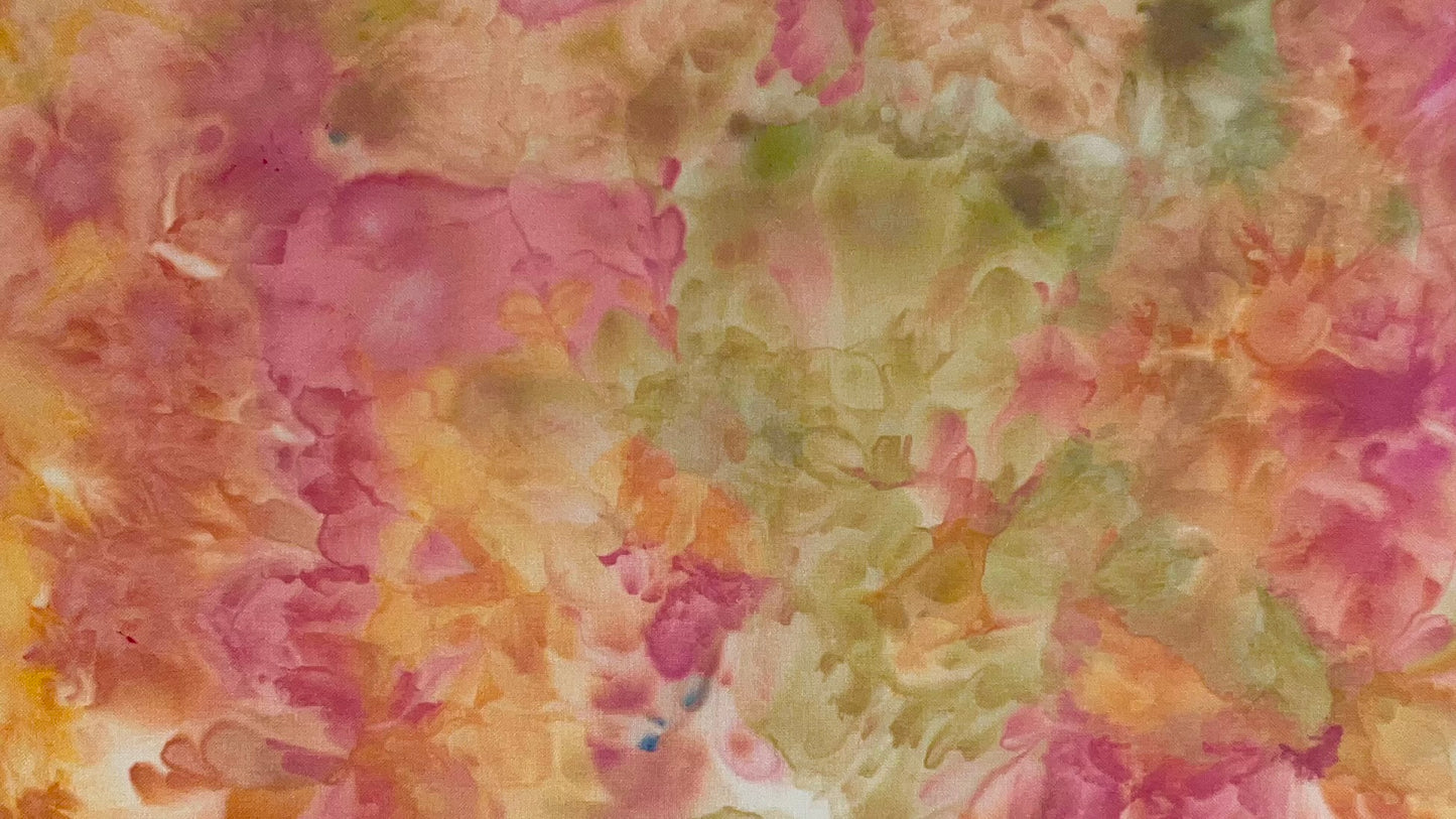 28ct lugana misfit - Fat Quarter - Ice Dyed