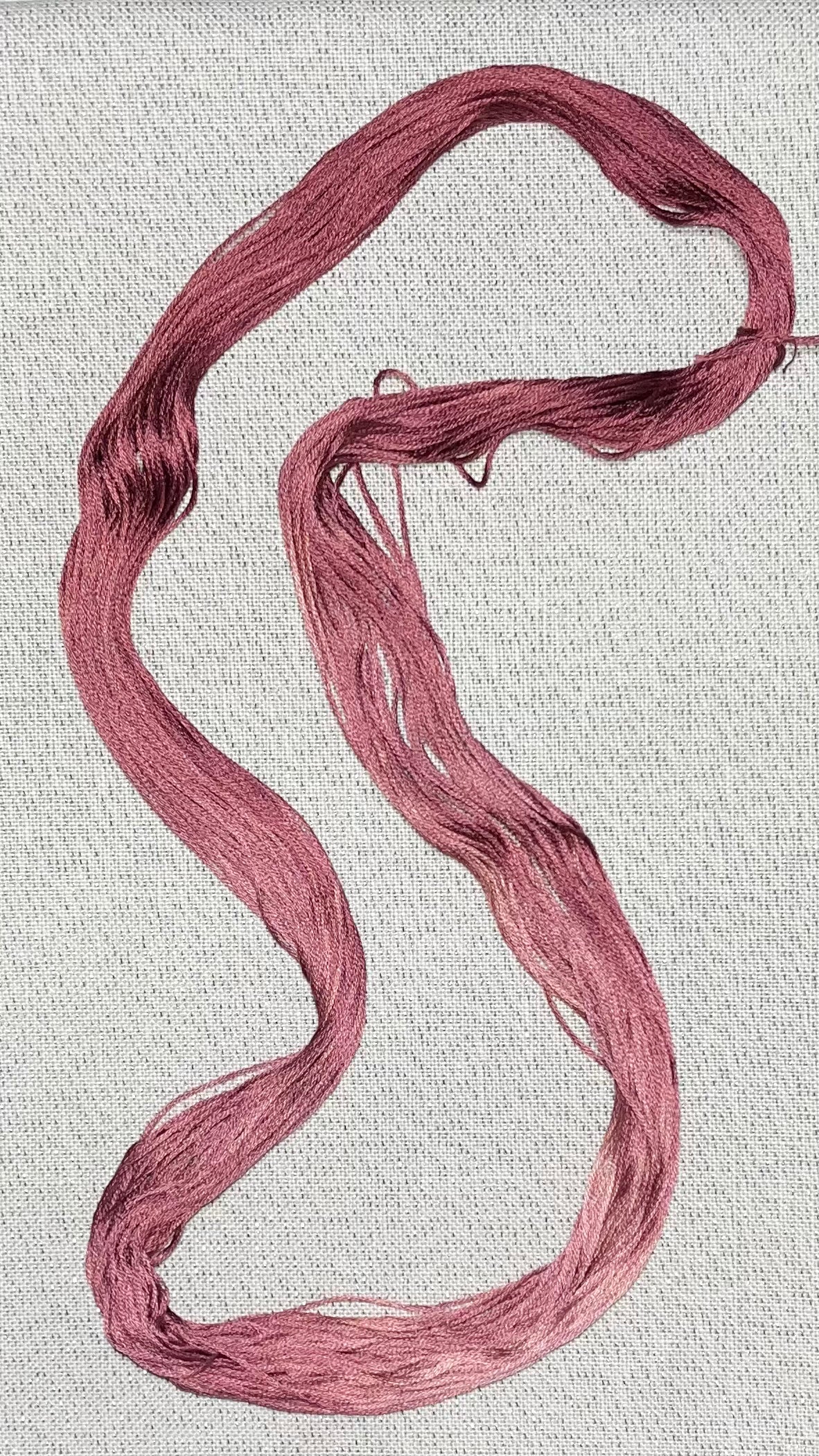 Cotton hand dyed floss - Prairie Fire