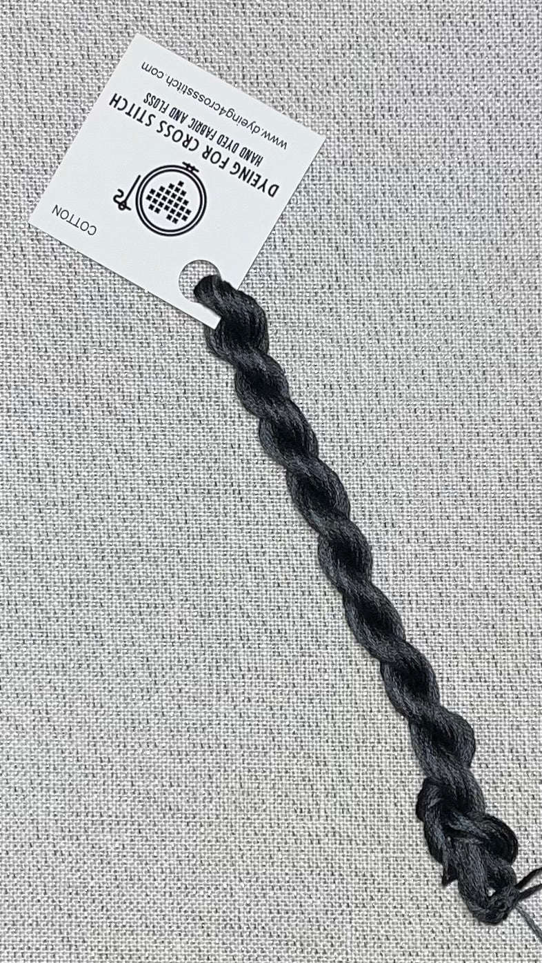 Cotton hand dyed floss - Superstition