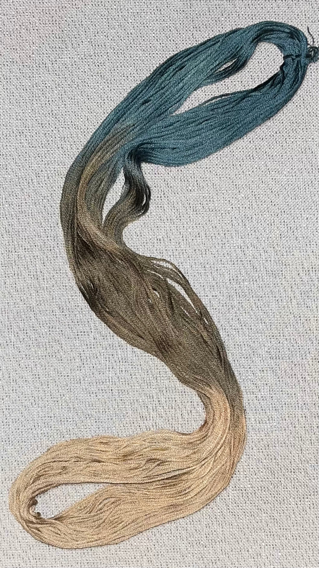 Cotton hand dyed floss - Thompson