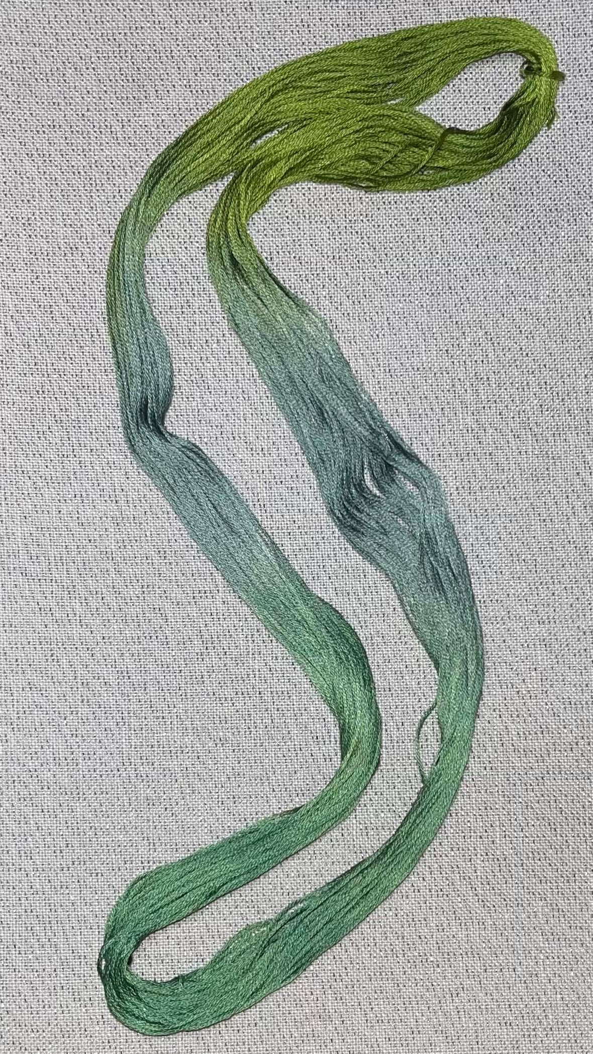 Cotton hand dyed floss - Woodland