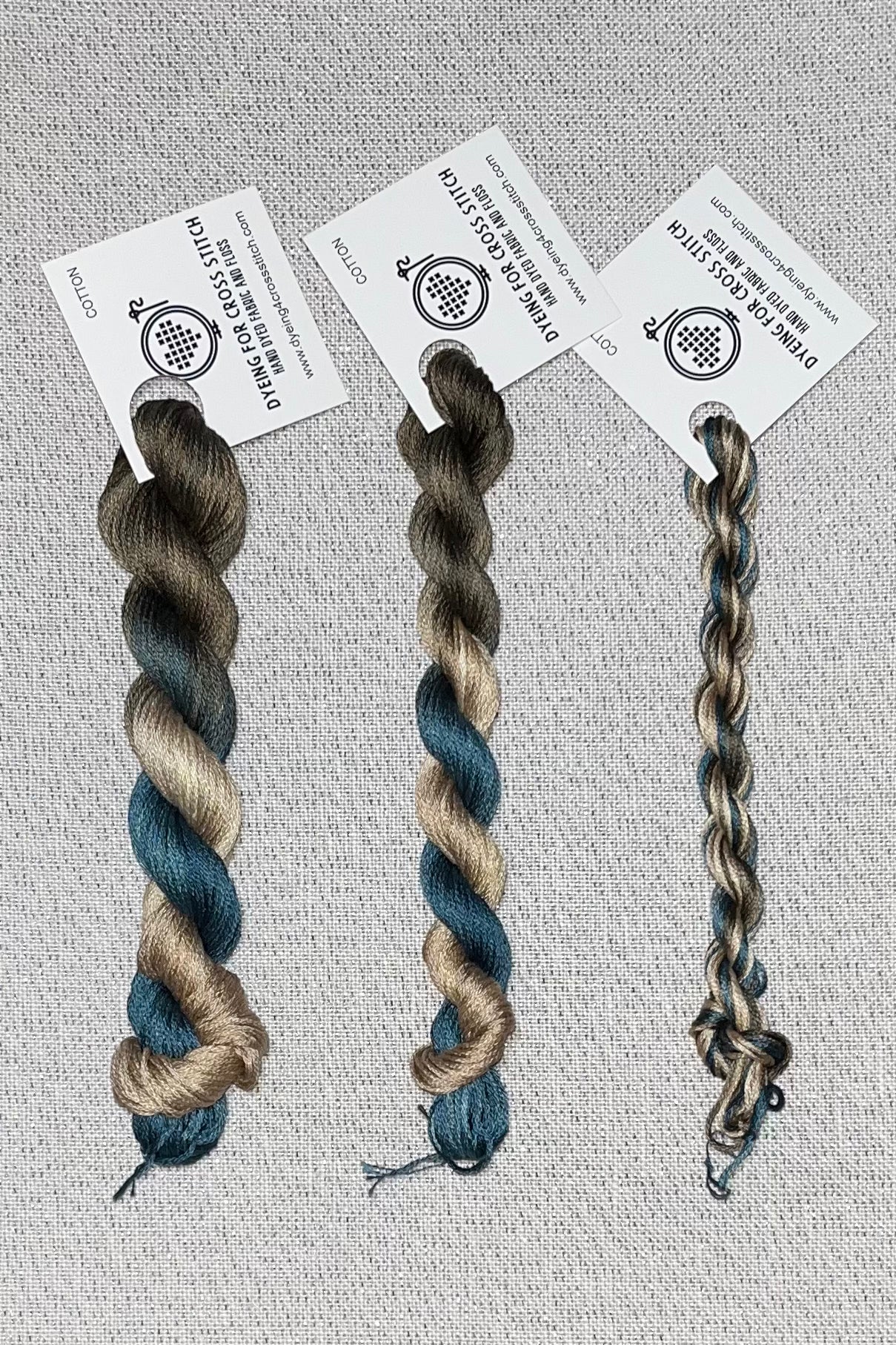 Cotton hand dyed floss - Thompson