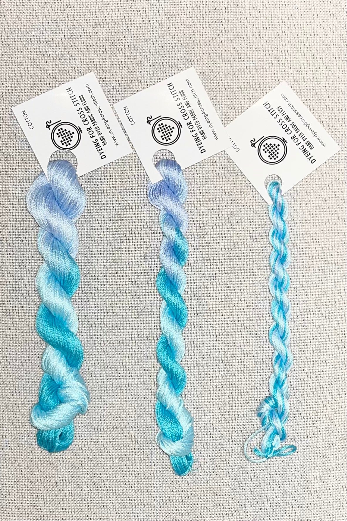 Cotton hand dyed floss - Fairy