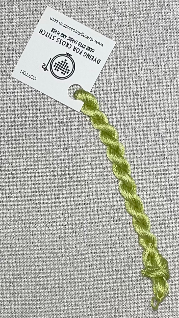 Cotton hand dyed floss - Ogre