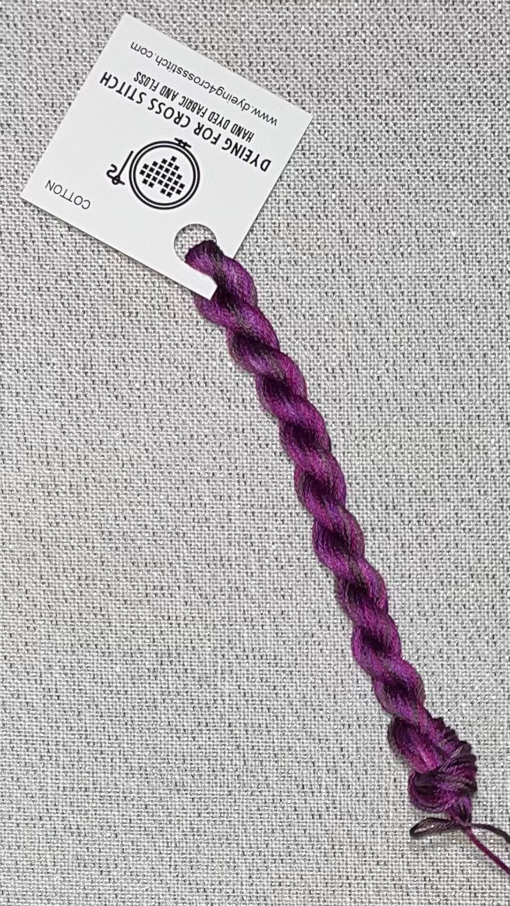 Cotton hand dyed floss - Tutti Frutti