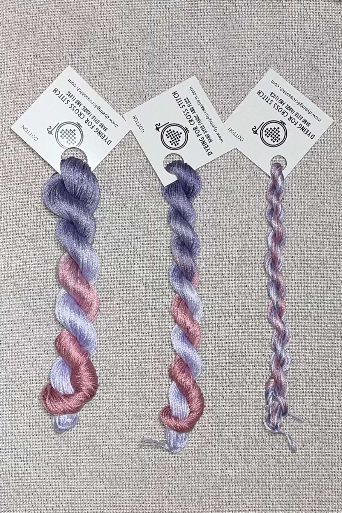 Cotton hand dyed floss - A Tad Victorian