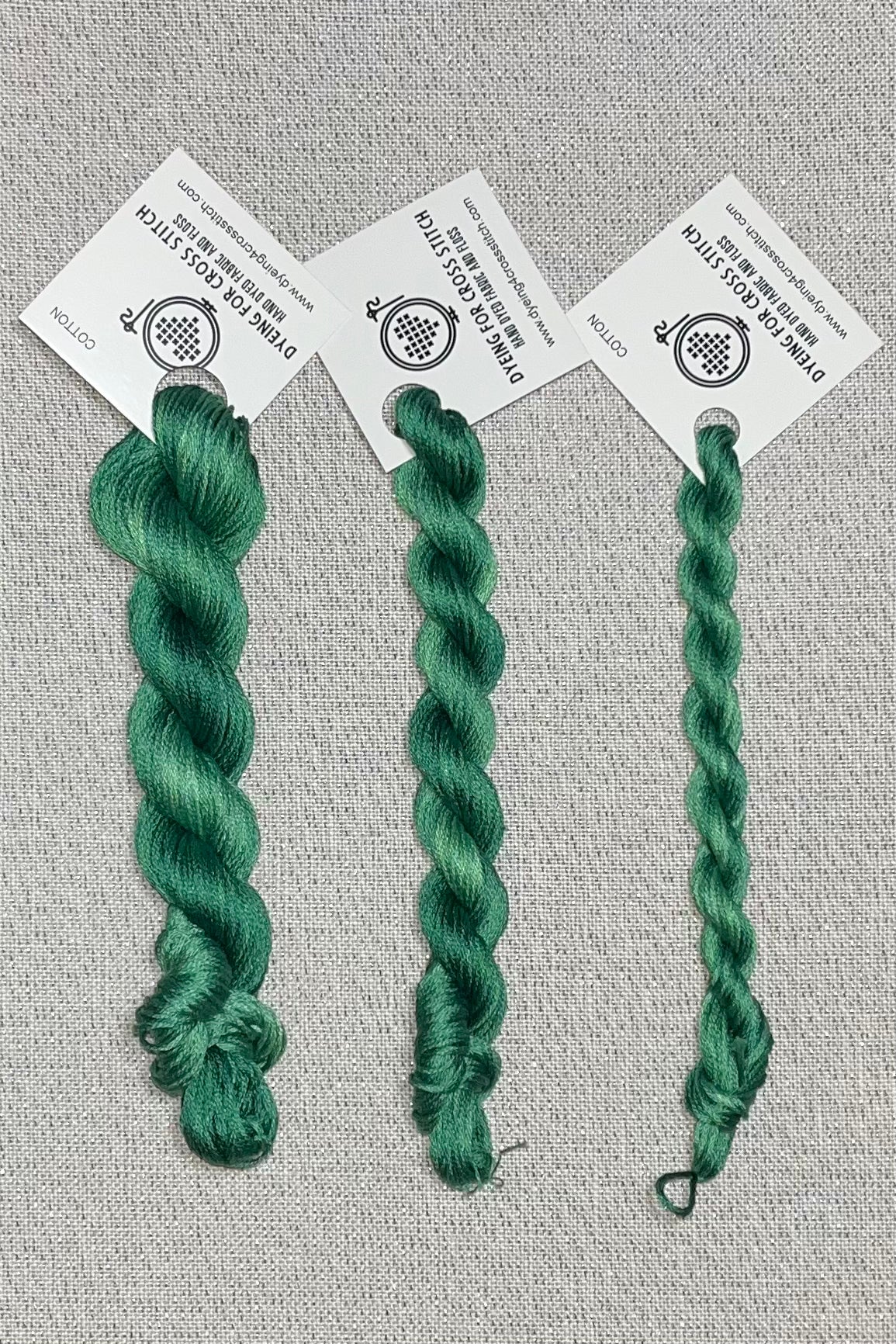 Cotton hand dyed floss - Isle