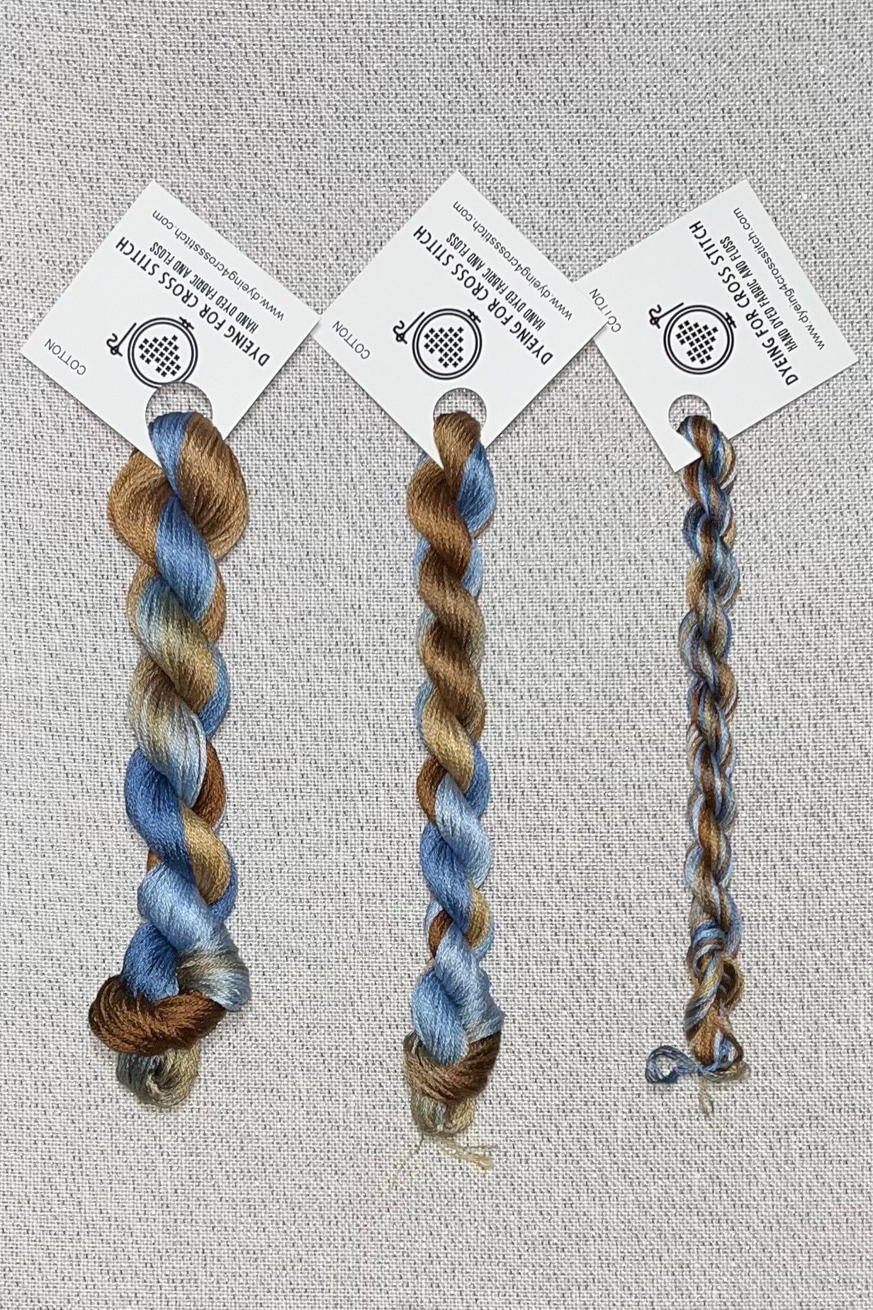 Cotton hand dyed floss - Havenwood