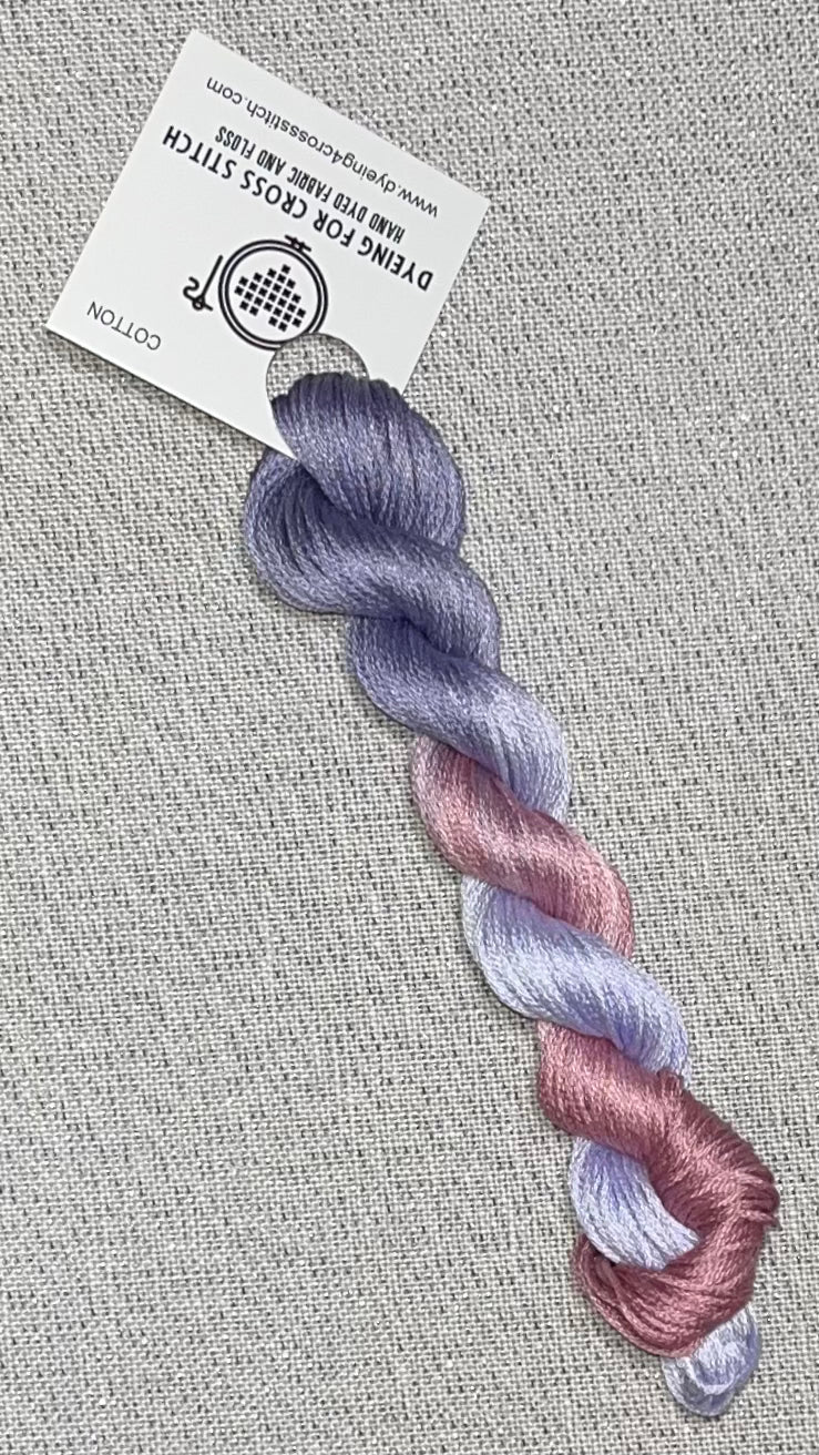 Cotton hand dyed floss - A Tad Victorian