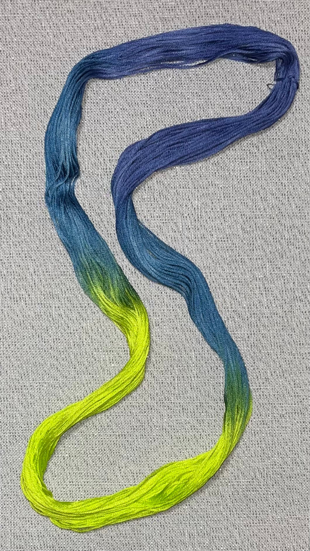 Cotton hand dyed floss - Jester