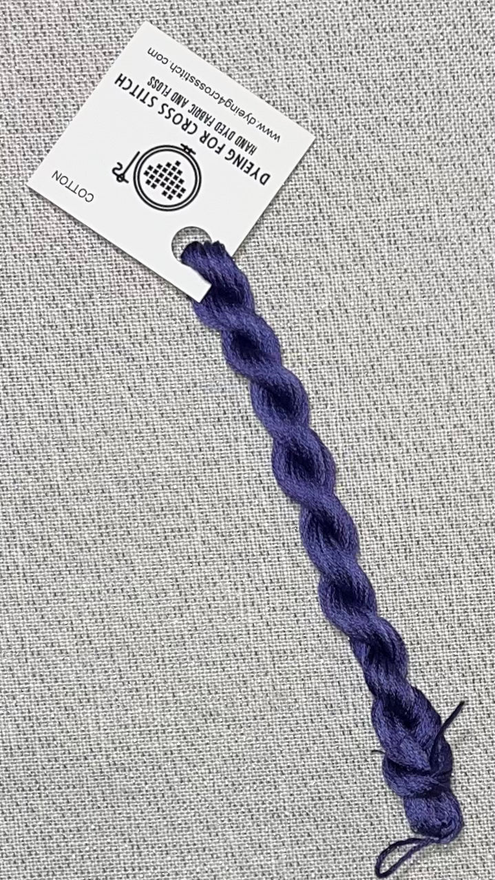 Cotton hand dyed floss - Psyche