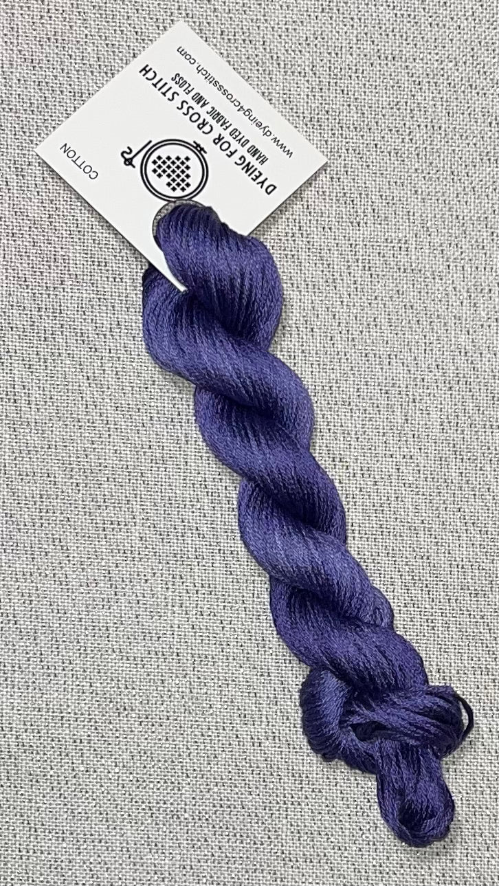 Cotton hand dyed floss - Psyche