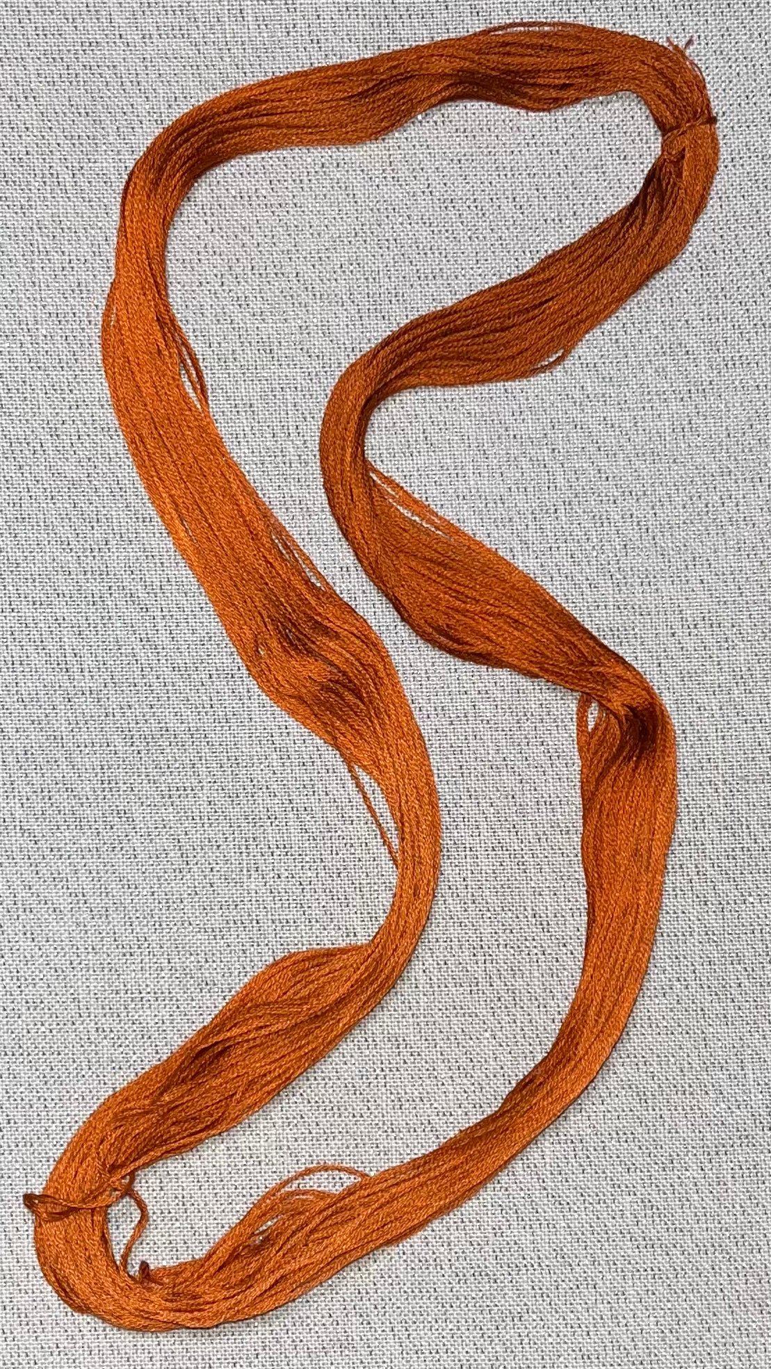 Cotton hand dyed floss - Everything Pumpkin