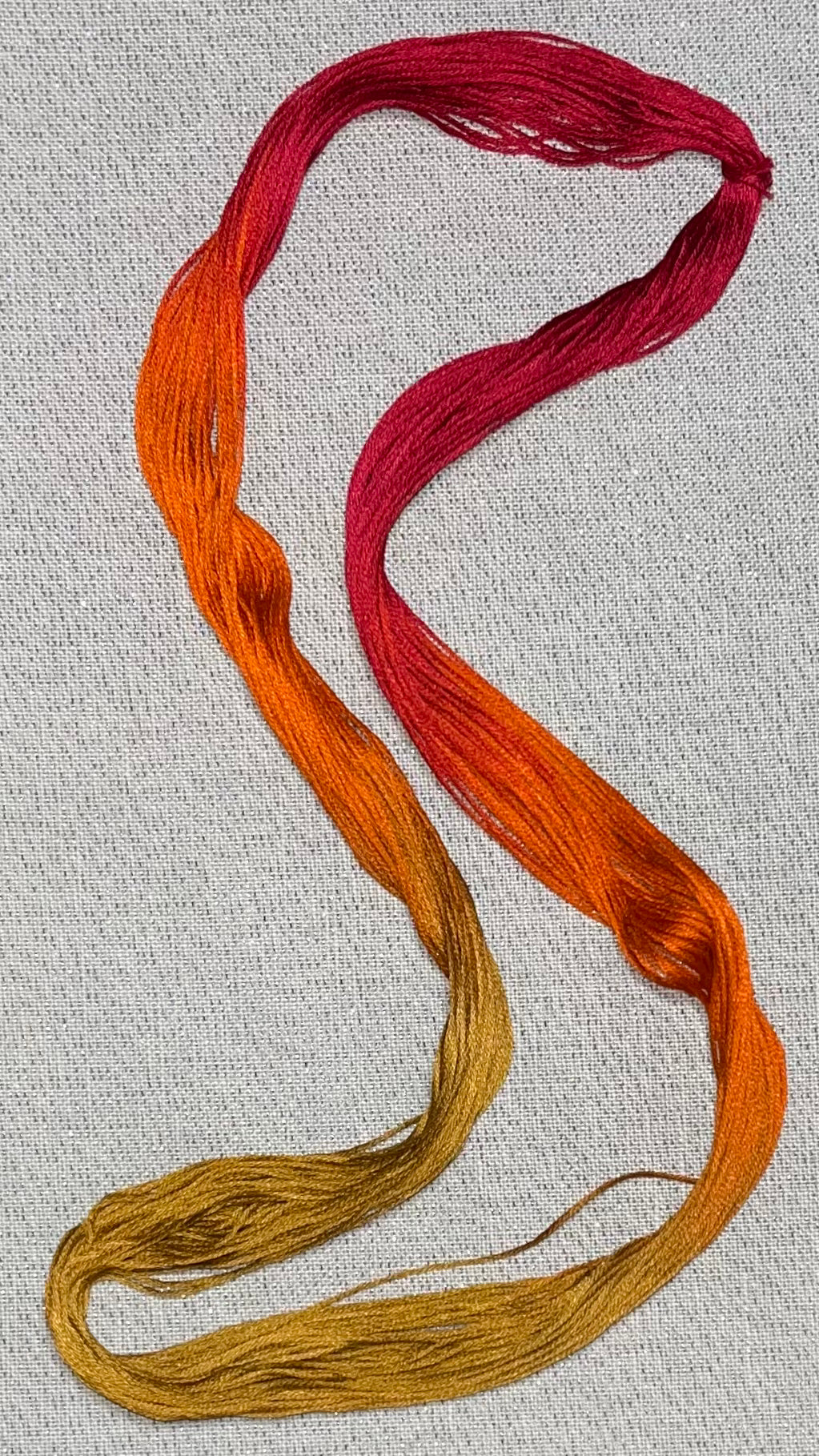 Cotton hand dyed floss - Mackinac