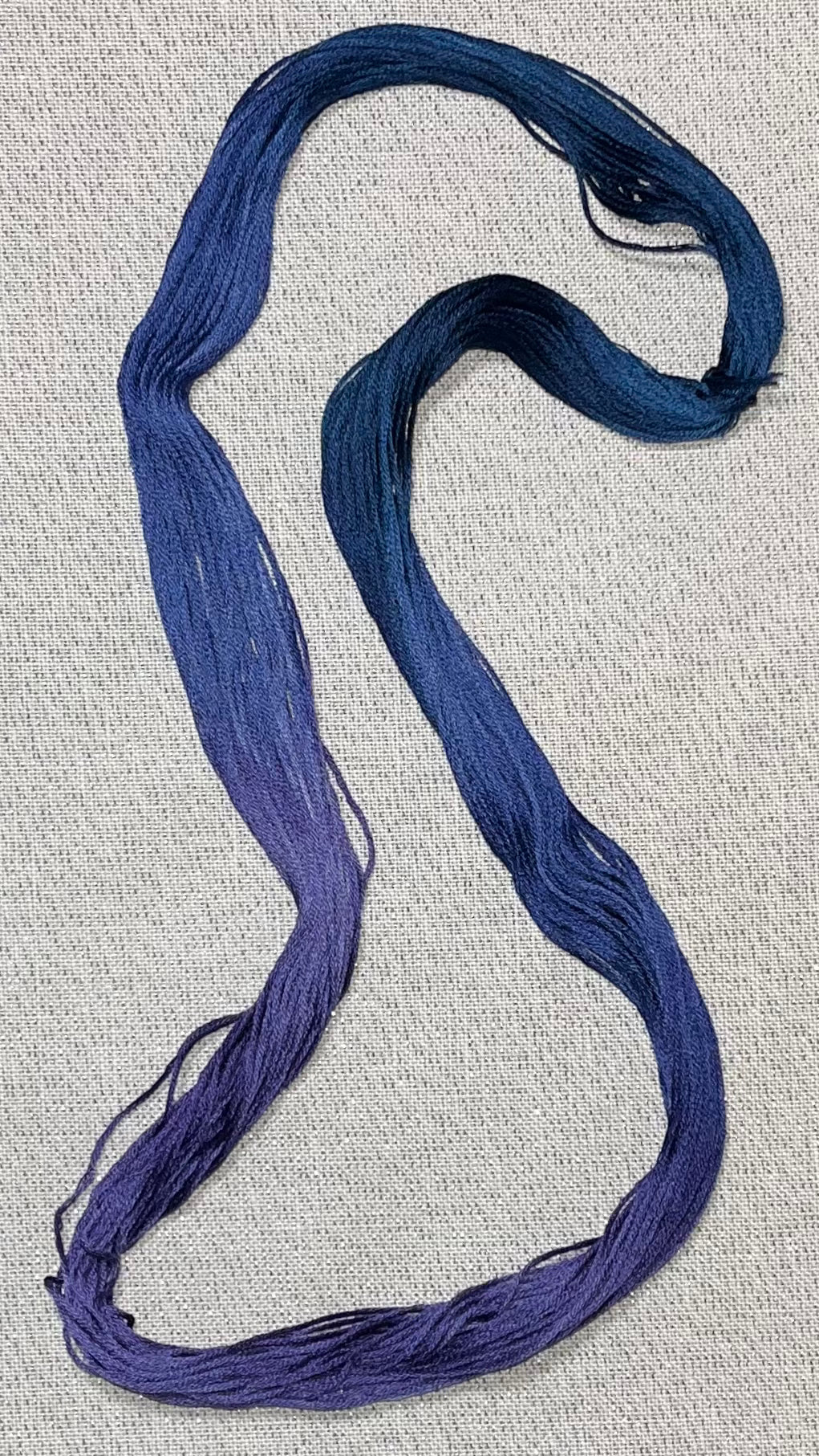 Cotton hand dyed floss - Clemson