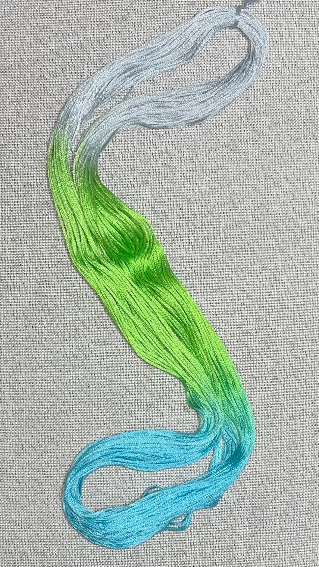 Cotton hand dyed floss - Coastal