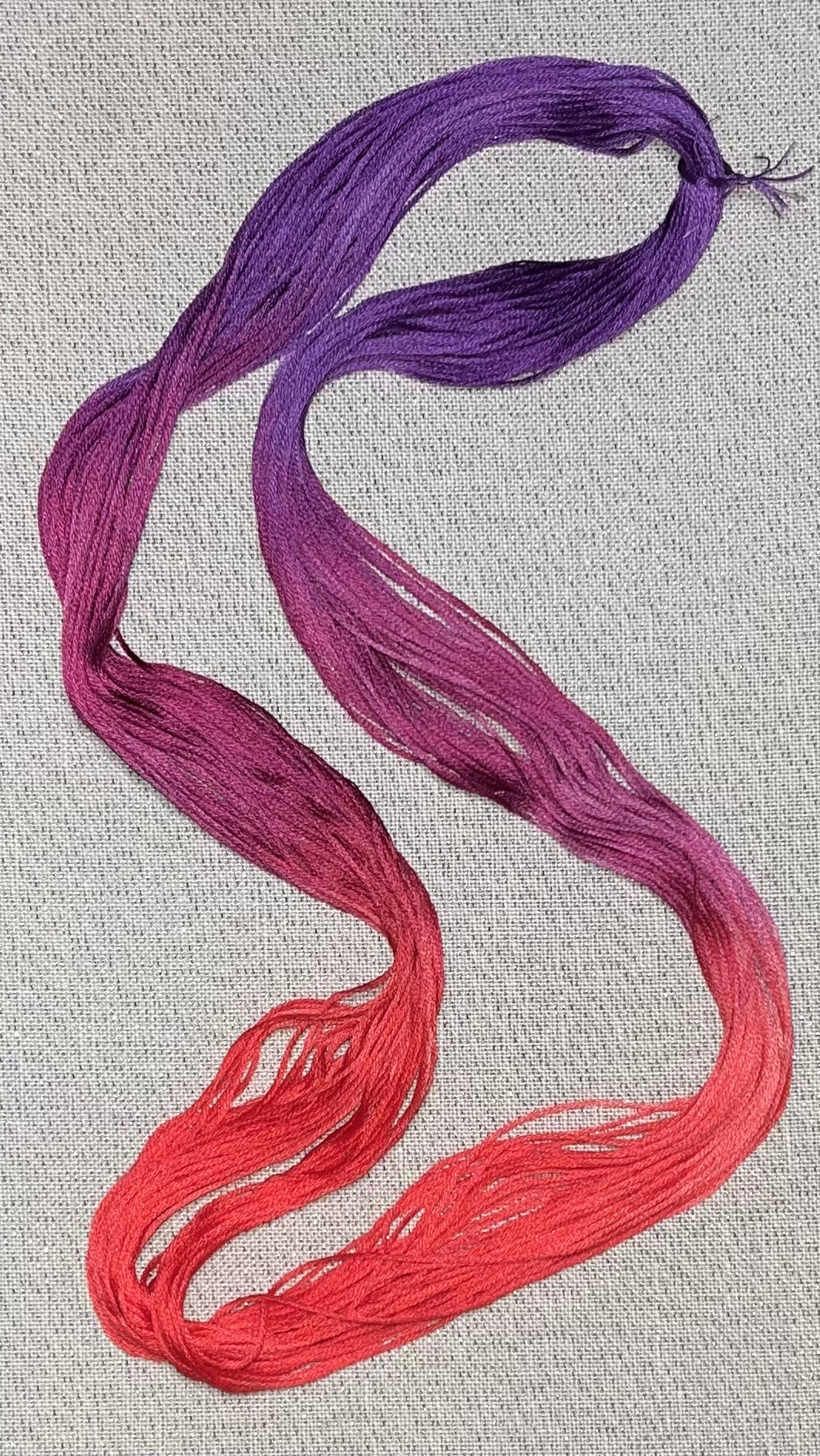 Cotton hand dyed floss - Wild Berries