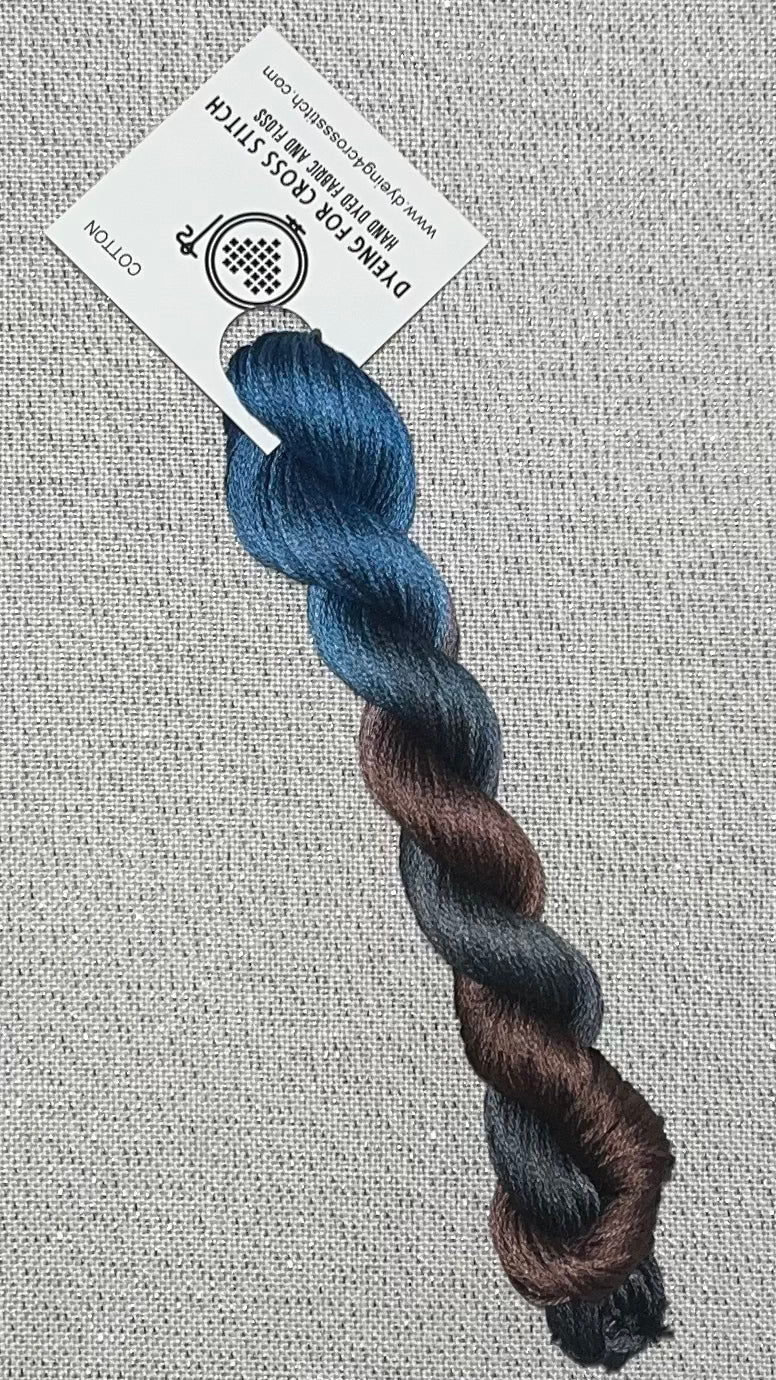 Cotton hand dyed floss - Forbes