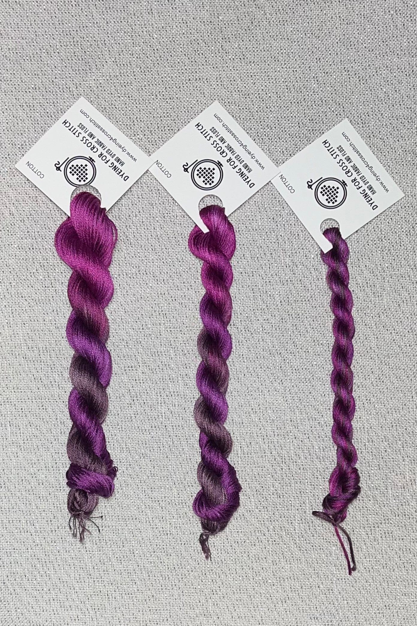 Cotton hand dyed floss - Tutti Frutti