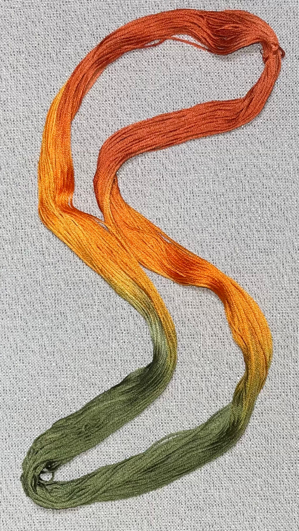 Cotton hand dyed floss - Earthwalker