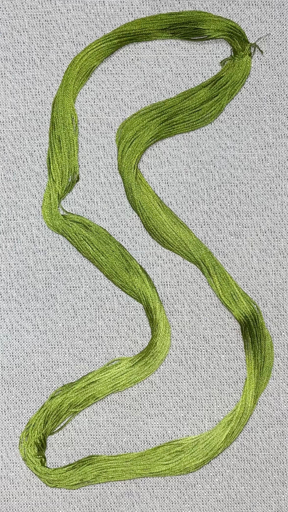 Cotton hand dyed floss - Fern