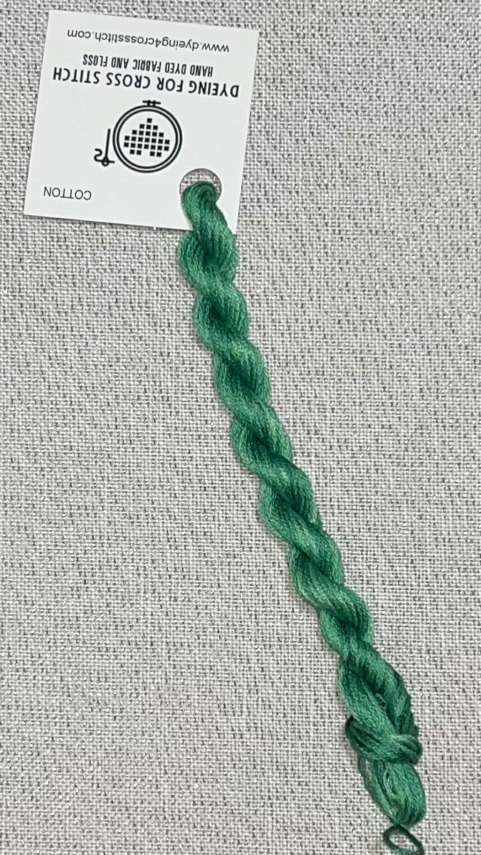 Cotton hand dyed floss - Isle