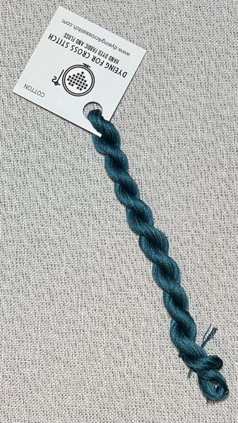 Cotton hand dyed floss - Empress