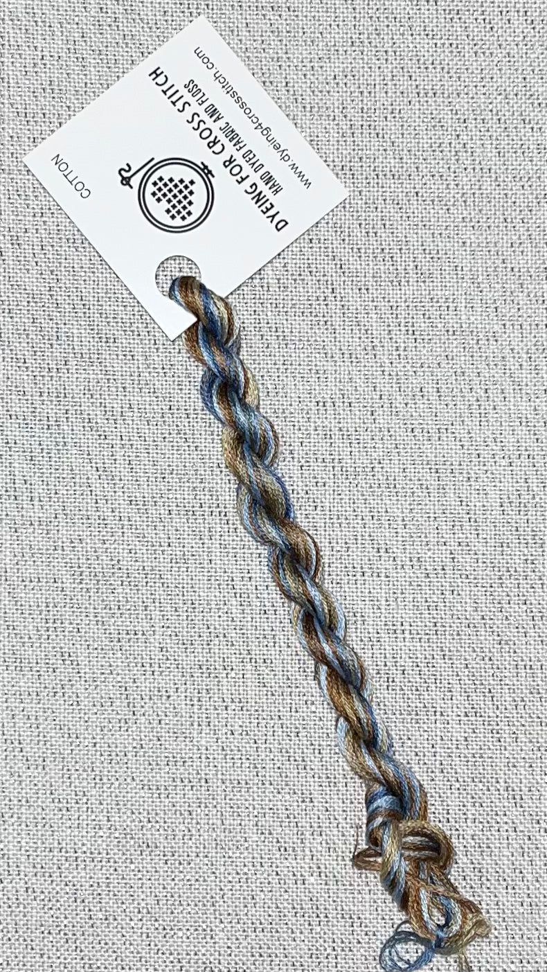 Cotton hand dyed floss - Havenwood