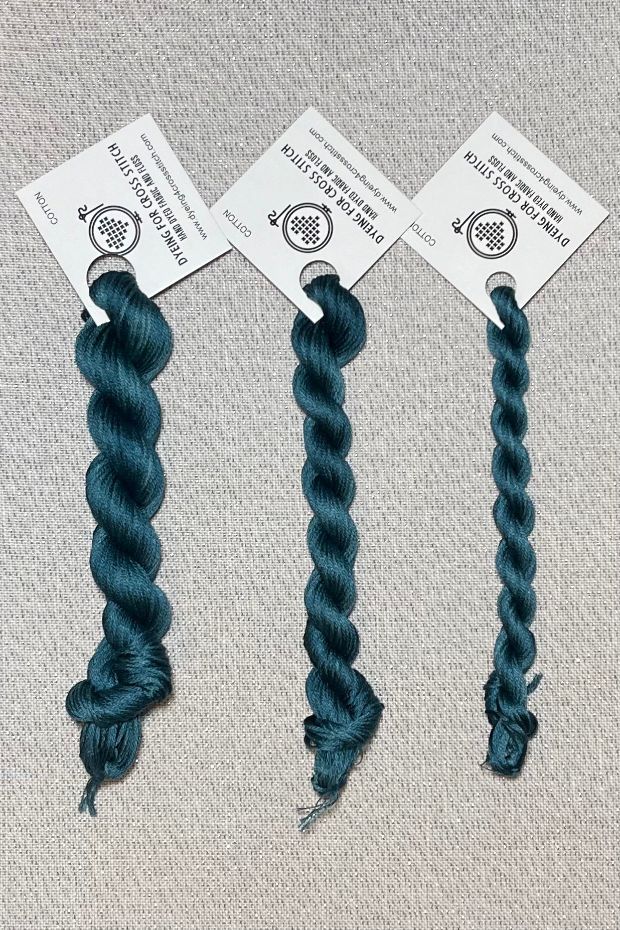 Cotton hand dyed floss - Empress