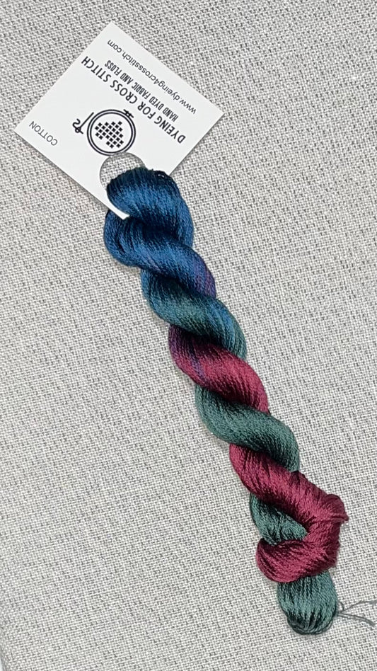 Cotton hand dyed floss - Stewart