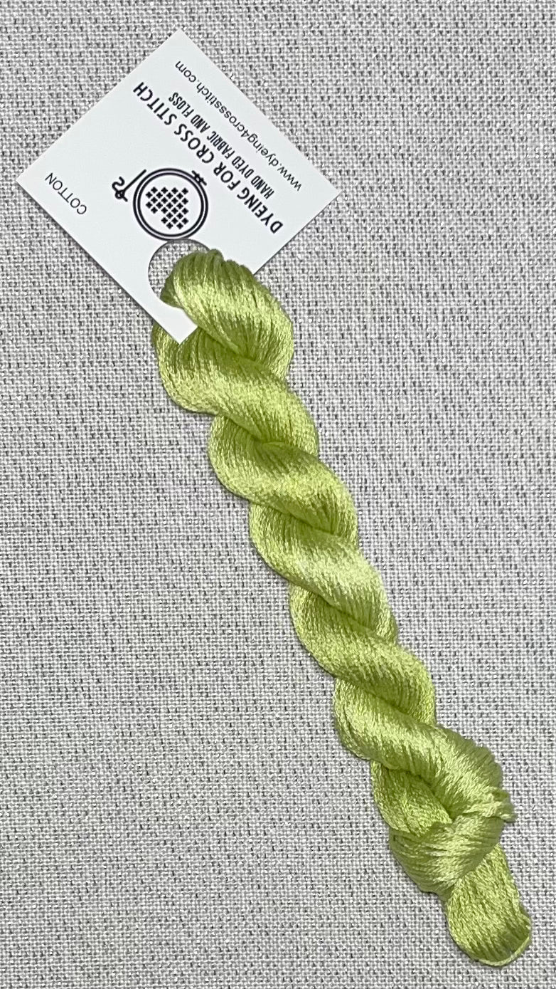 Cotton hand dyed floss - Ogre