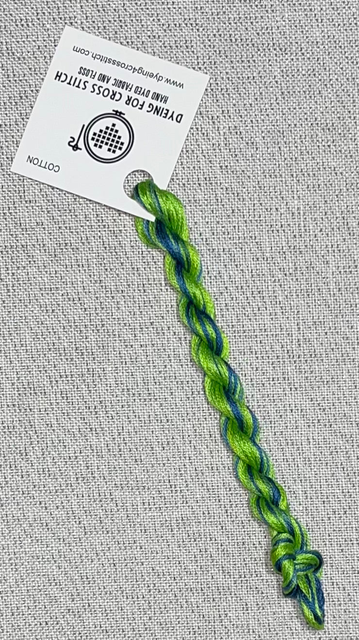 Cotton hand dyed floss - Ertha