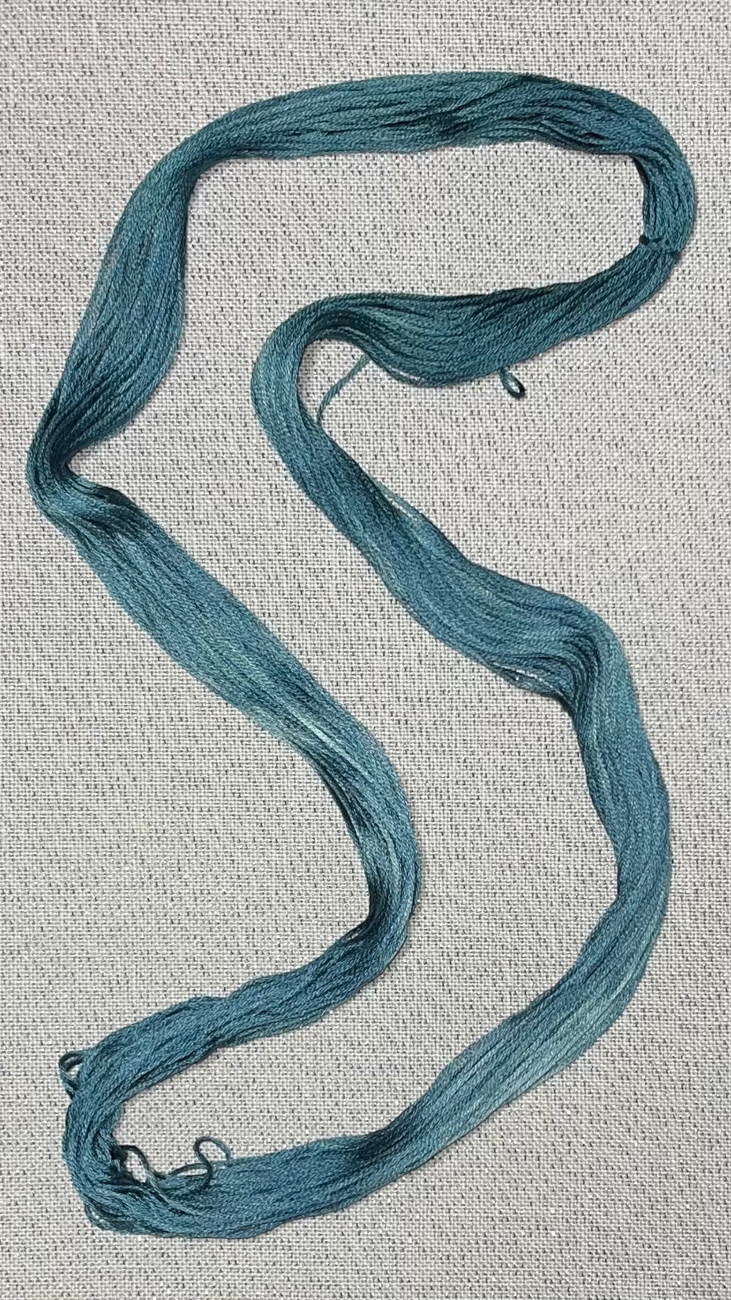 Cotton hand dyed floss - Midnight Clover