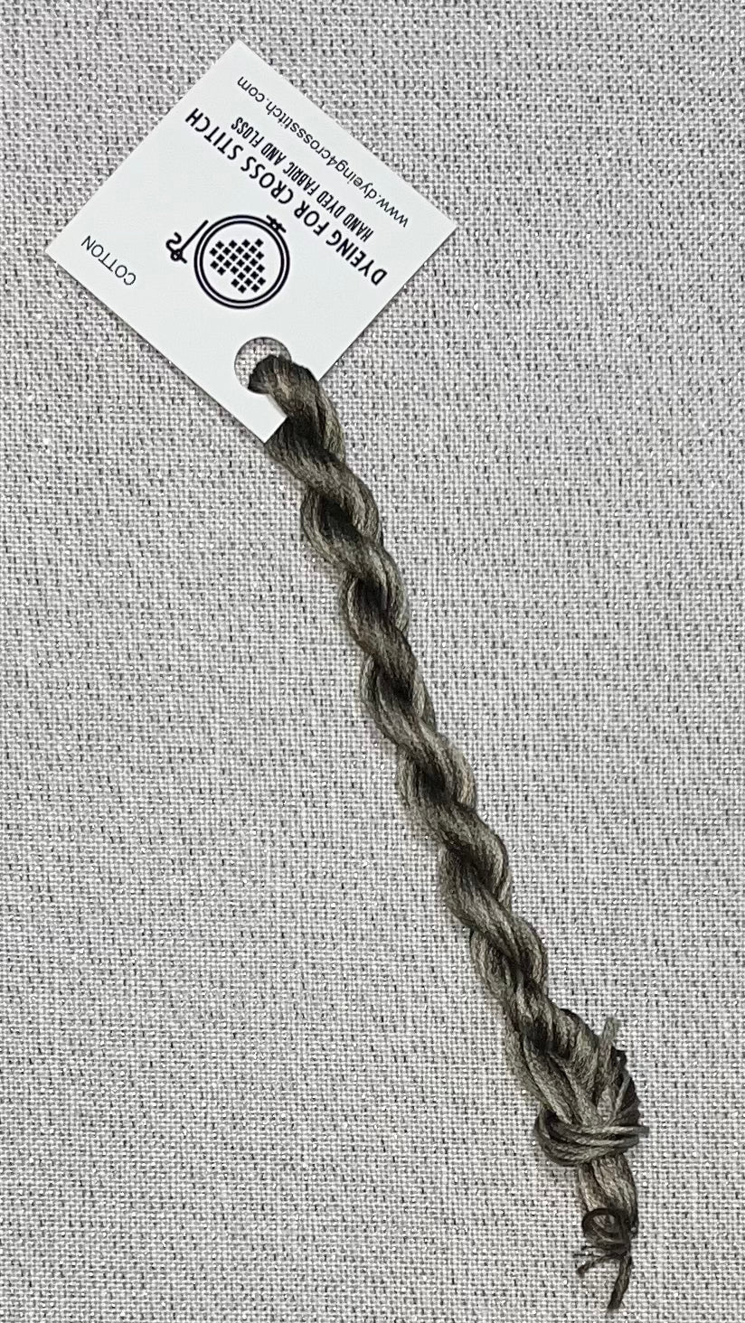 Cotton hand dyed floss - Bracken