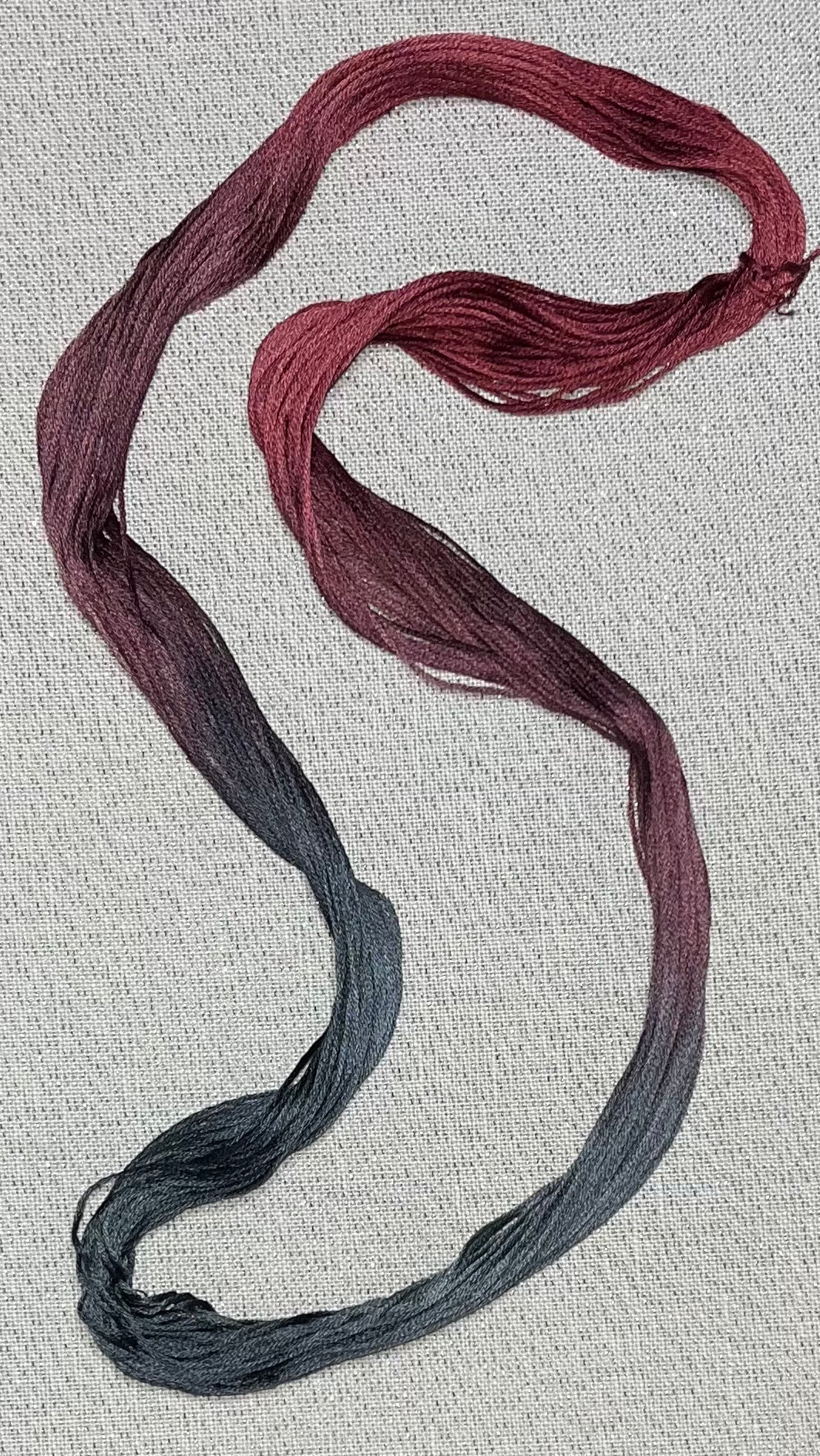 Cotton hand dyed floss - Phoenix Rising