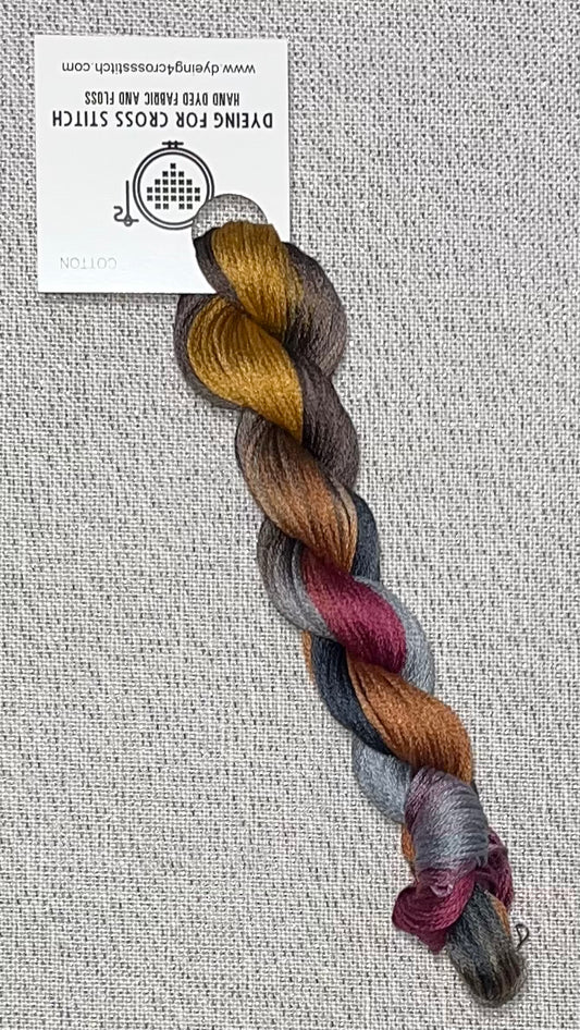 Cotton hand dyed floss - Spices