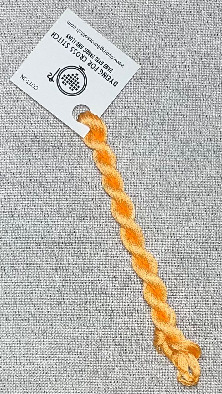 Cotton hand dyed floss - Witch's Brew