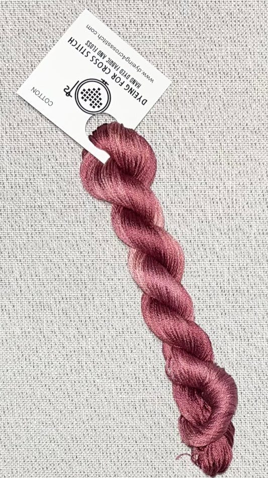 Cotton hand dyed floss - Prairie Fire