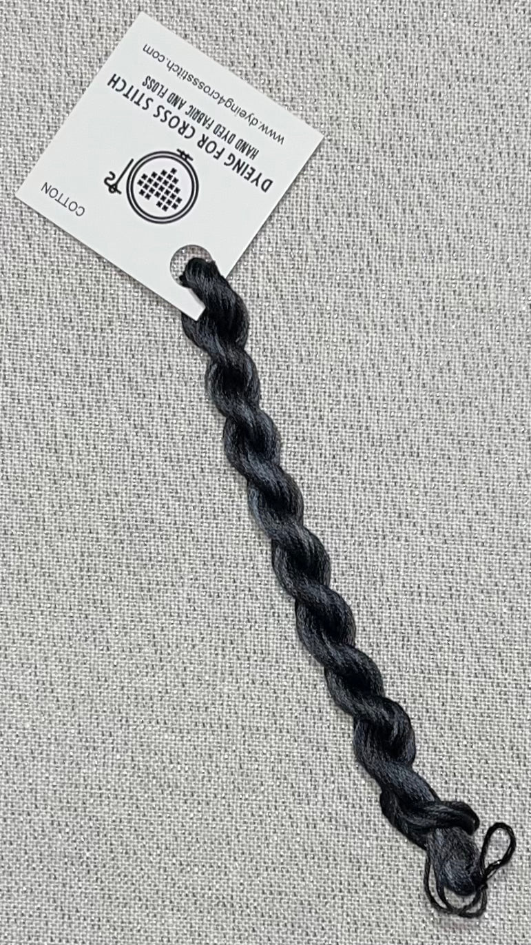 Cotton hand dyed floss - Superstition