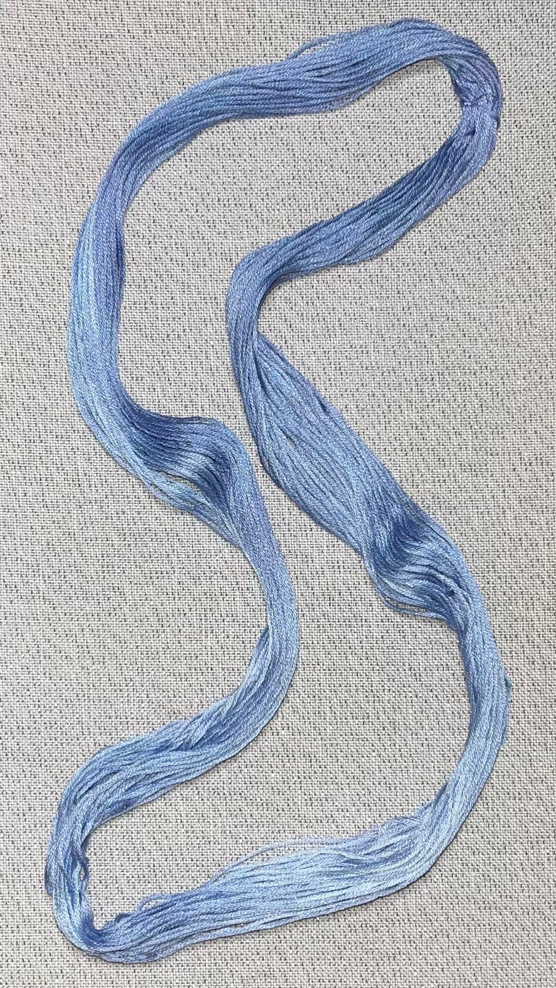 Cotton hand dyed floss - Ice Castles