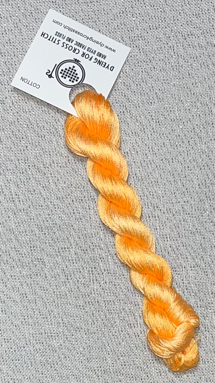 Cotton hand dyed floss - Witch's Brew