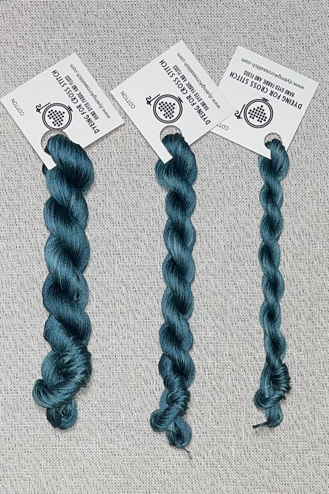 Cotton hand dyed floss - Adrift