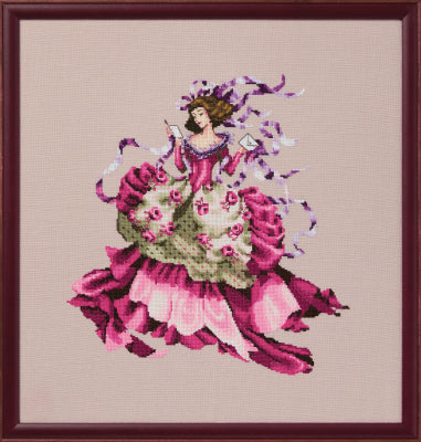 Mirabilia Designs - MD 194 - Pretty in Pink pattern & embellishment pack